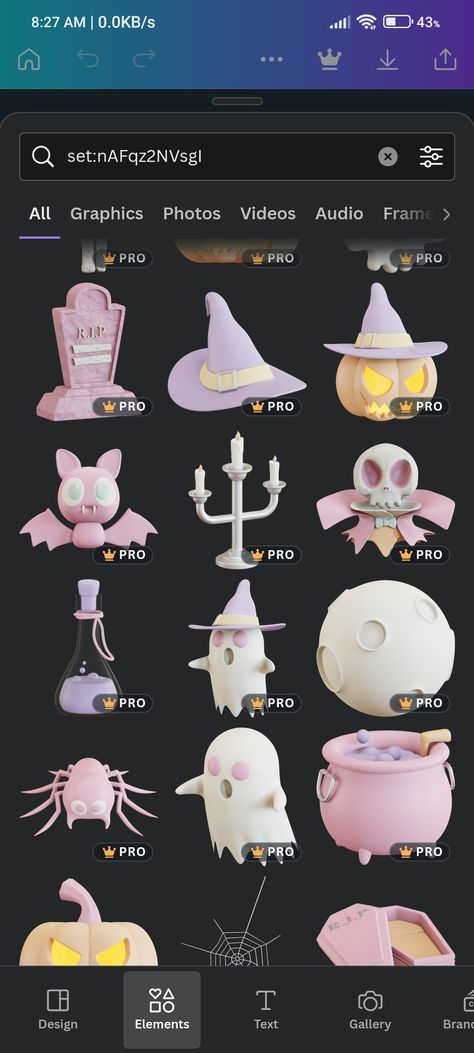 Canva Halloween Font, Canva Halloween Elements, Canva 3d Elements, Canva Cute Elements, Canva Shapes, Canva Ideas Design, Canva Icon, Canvas Icon, Canva Halloween