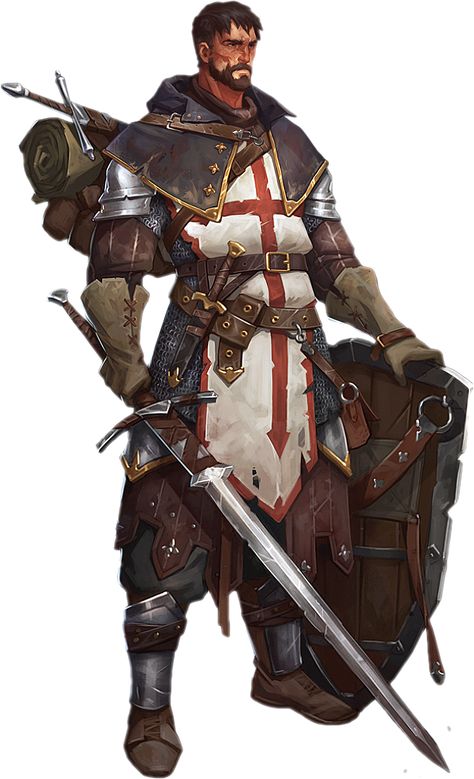 Dnd Paladin, Heroic Fantasy, 다크 판타지, Dungeons And Dragons Characters, Fantasy Armor, Armor Concept, Fantasy Warrior, Arte Fantasy, Character Design Male