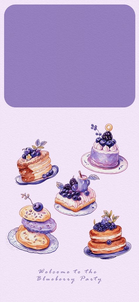 Blueberry Wallpaper Iphone, Pastries Aesthetic Wallpaper, Flashy Wallpapers, Blueberry Aesthetic Art, Blueberry Aesthetic Wallpaper, Blueberry Wallpaper, Draw Food, Wallpaper Iphone Boho, Wallpaper Computer