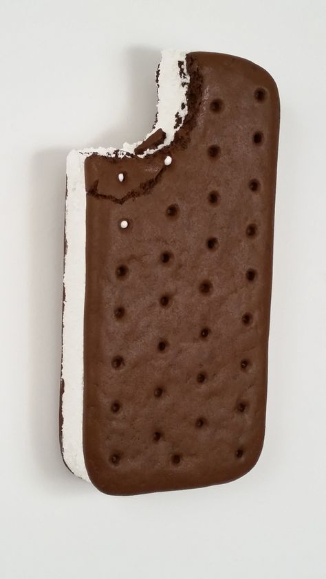 Peter Anton | Ice Cream Sandwich Peter Anton, Pop Art Party, Pop Art Food, Food Sculpture, Cardboard Sculpture, Funky Decor, Food Projects, Cream Sandwich, Edible Food