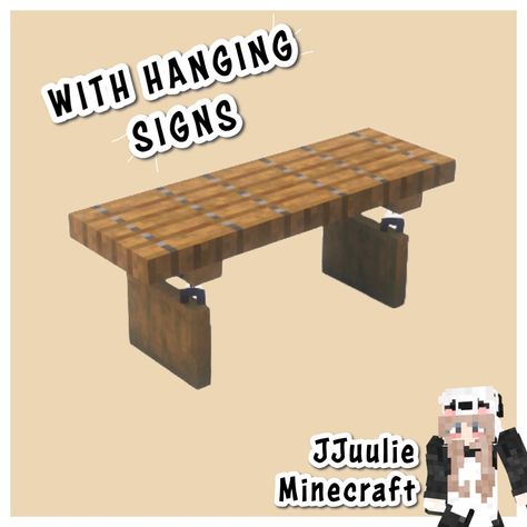 Day 10/100 Bench Design🪑🪑 ——————————————— ★ 📅 100 days challenge of inspirations ★❤️ Follow for more minecraft inspirations! ★ 🗒️ Repost with credits only! ——————————————— ★ ✨ Complementary Unbound Shaders ★ 👉 Version 1.20+ ★ 👥 Build by @jjuulieminecraft ——————————————— Tags: #minecraft #minecraftbuild #minecraftideas #minecraftbuilds #minecrafthacks #minecraftpe #nature #bench #wood #custom #build Benches Minecraft, Minecraft Swinging Bench, Minecraft Bench, Swinging Bench, Bench Design, 100 Day Challenge, Days Challenge, Amazing Minecraft, Minecraft Inspo