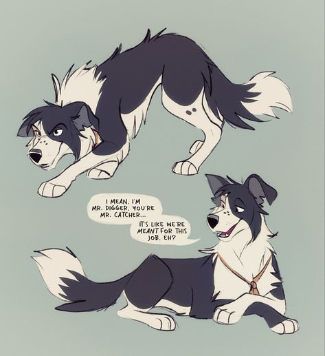 Wolf Dog Drawing, Canine Drawing Reference, Service Dog Oc Art, Canine Character Design, Border Collie Character Design, Dog Poses Drawing Reference, Person And Dog Drawing Reference, Dog Pose Reference Drawing, Border Collie Fursona