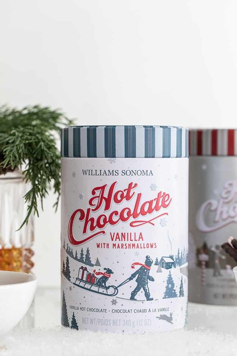 Christmas Chocolate Packaging, Holiday Packaging Design, Vanilla Hot Chocolate, Christmas Packaging Design, Xmas Hampers, Chocolate Bar Recipe, Holiday Hot Chocolate, Hot Cocoa Cookies, Christmas Package