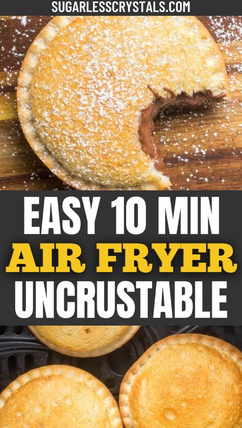 Say goodbye to boring sandwiches with these air fryer uncrustables! This quick recipe lets you enjoy perfectly toasted uncrustables in just 5 minutes. The air fryer gives them a delightful crunch while keeping the insides soft and gooey. Perfect for kids after school or a quick snack anytime, this air fryer uncrustables recipe is a game-changer for busy days! Cheap Family Dinners, Air Fryer Recipes Dessert, Lazy Dinners, Quick Healthy Lunch, Dinner On A Budget, Air Fryer Dinner Recipes, Quick Snack, Recipe 30, Fun Easy Recipes