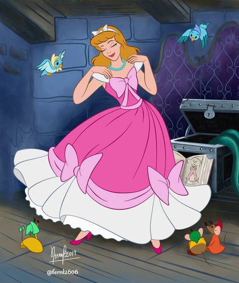 Cinderella Ball Gown, Cinderella Pink Dress, Cinderella Ball, Cinderella Outfit, Cinderella Aesthetic, Cinderella Art, Cinderella Disney, Disney Princess Dresses, Cinderella Dresses