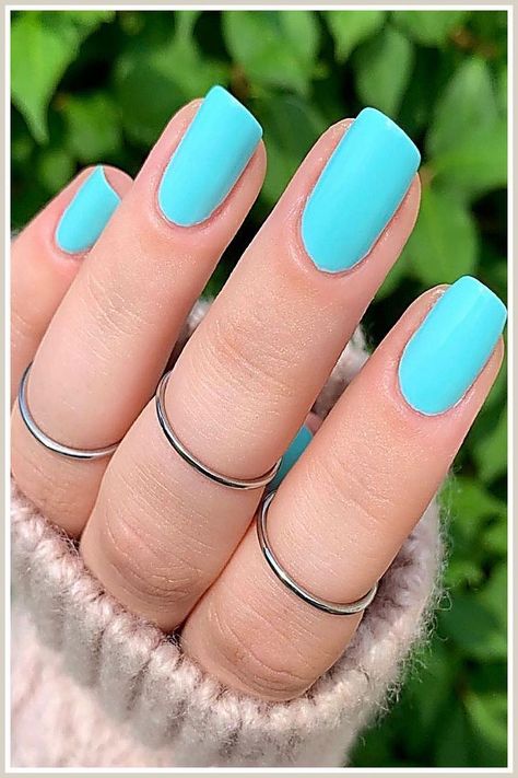 Summer Time Nails, Summer Nails 2022, Best Summer Nail Color, Summer Nails Almond, New Nail Colors, Nail Polish Colors Summer, Palm Tree Nails, 2023 Nail, Latest Nail Designs