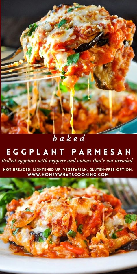 Gf Mediterranean Recipes, Gf Eggplant Parmesan, Eggplant Parmesan Vegan, Eggplant Parmesan With Ricotta Cheese, Healthy Eggplant Parmesan Baked, Eggplant Parmesan Baked Gluten Free, Vegan Eggplant Parmesan Baked, Eggplant Parmesan No Egg, Whole 30 Eggplant Parmesan