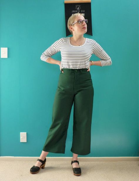 Persephone Pants Persephone Pants, Lotta Jansdotter, Sewing Clothes, Sewing Inspiration, Written By, Capri Pants, Sewing Patterns, Google Search, Couture