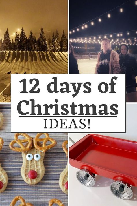 Check out these 12 days of Christmas ideas for fun indoor and outdoor activities for families (a great resource for when your kids are on Christmas break too). 12 Days Of Christmas Ideas, Days Of Christmas Ideas, Christmas Activities For Families, Ideas For Fun, Christmas Memories, Christmas Activities For Kids, Christmas Break, Indoor Fun, Christmas Memory