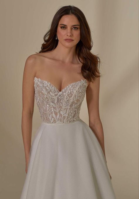 Mori Lee Bridal, Mermaid Fit, Plus Wedding Dresses, Madeline Gardner, Cathedral Length Veil, Sheath Dresses, Mori Lee, Boned Bodice, A Line Wedding Dress