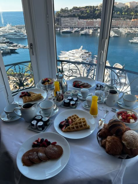 Monaco Breakfast, Montecarlo Aesthetic, Monte Carlo Aesthetic, Monaco Vacation, Monaco Lifestyle, France Life, Europe 2024, Money Lifestyle, France Aesthetic