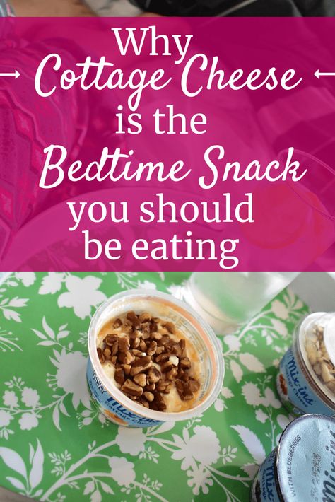 Curious about cottage cheese benefits?  Read up on these nutrition facts all about why cottage cheese makes a great bedtime snack, especially for active women.  You’ll also find cottage cheese macros! #sponsored by @dairypure | #food #cottagecheese #nutrition #MixInTheGoodStuff Benefits Of Cottage Cheese, Cheese Benefits, Bedtime Snack, Broccoli Nutrition, Healthy Bedtime Snacks, Cottage Cheese Snack, Nutrition Certification, Cottage Cheese Recipes, Healthy Snacks For Diabetics