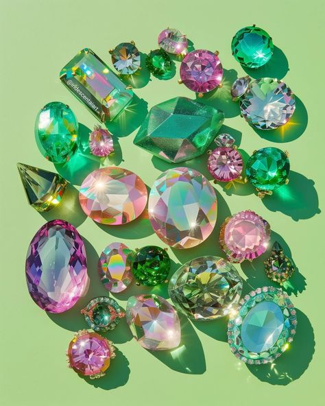 There's just something so aesthetically pleasing about these jewels 💎✨ #Jewels #IridescentJewels #IridescentGems #IridescentJewels #Iridescent #IridescentAIArt #IridescentArt #Gems #Gemstones #Gemstone #Jewel Gem Aesthetic, Jewels Aesthetic, Gemstone Aesthetic, Retro Backgrounds, Fantasy Place, Stone Photography, Gemstone Collection, Gemstone Art, Retro Background