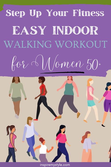 How to Create an Indoor Walking Workout In Your Own Home Walking Workout Plan, Walking Exercise Plan, Indoor Walking Workout, Exercise For Women, Indoor Walking, Knee Pain Exercises, Walking Plan, Walking Workout, Power Walking