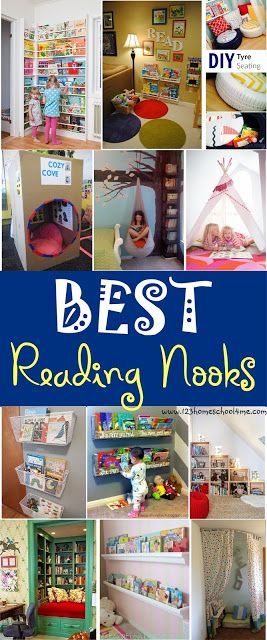 Create a Reading Nook - simple ideas and cool idea to help you create a special place your kids will want to read in! Great way to encourage reading at home and in your homeschool for kids from prek, kindergarten, first grade, second grade, third grade, fourth grade, fifth grade. Preschool Book Nook Ideas, Prek Reading Nook, Reading Nooks For Classroom, Nursery Story Corner Ideas, Kindergarten Reading Nook, Classroom Reading Nook Ideas, Library Children's Area, Reading Nook Preschool, Preschool Reading Area