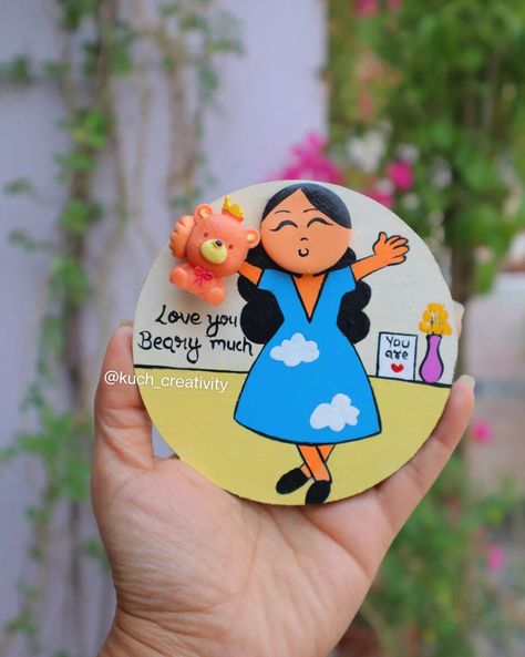 These cuties are now available! (website link in bio) 🙂🙌 #fridgemagnets Surprise Surprise, there's free shipping on every order (no minimum order value) ☺️🤩 ________ #handmade #fridgemagnets #smallbusinessindia #makeinbharat #makeinindia #vocalforlocal Terracotta Jewellery Designs, Clay Crafts For Kids, Surprise Surprise, Reference Pics, Frame Ideas, Terracotta Jewellery, Flower Rangoli, Clay Craft, Diy Bags