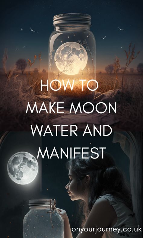 Full Moon Rituals Spiritual, How To Moon Water, Full Moon Water Ritual, What To Do With Moon Water, Uses For Moon Water, Full Moon Spells Witchcraft, Use Of Moon Water, Super Moon Manifestation, How To Make Moon Water