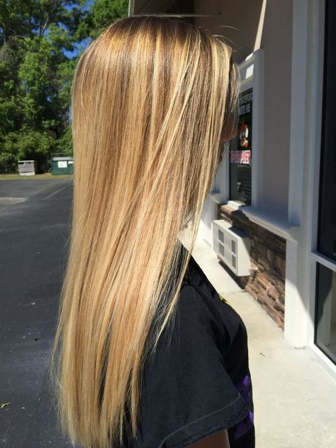 Honey Light Blonde Hair, Blonde Balayage Honey, Honey Blonde Balayage, Baylage Hair, Honey Hair Color, Blond Balayage, Cool Blonde Hair, Honey Blonde Hair, Pinterest Hair