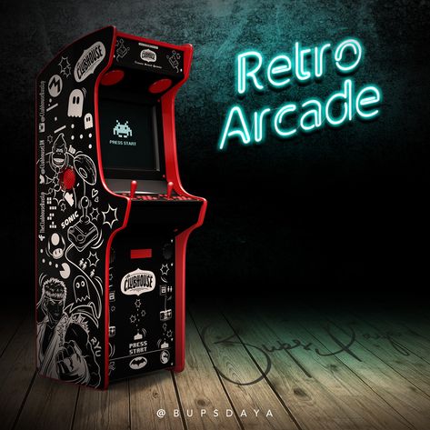 Arcade Graphic Design, Arcade Design, Arcade Bartop, Diy Arcade Cabinet, Learn Ux Design, 90s Games, Retro Arcade Machine, Arcade Retro, Retro Cabinet