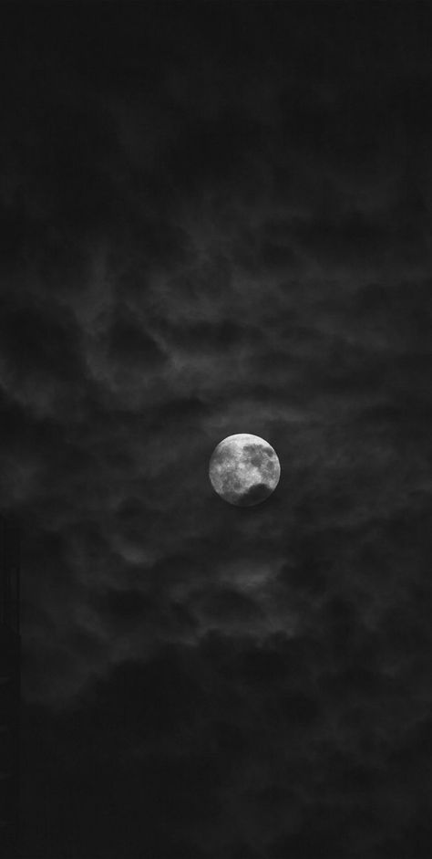 Black Walpaper Aestethic Dark, Black And Gray Aesthetic Wallpaper, Awan Aestethic, Full Moon Photography, Amoled Wallpaper, Moon And Stars Wallpaper, Moon Dark, Unique Iphone Wallpaper, Marvel Background