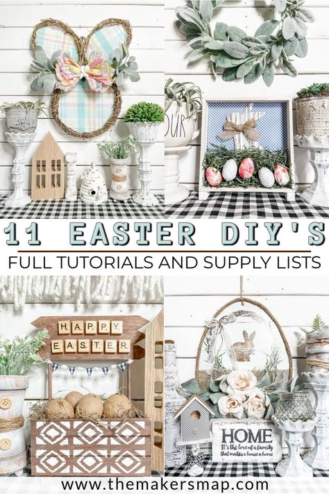 Easter Foods Ideas, Easter Party For Kids, Spring Crafts Diy, Shabby Chic Easter Decor, Easter Diy Decor, Easter Crafts Dollar Store, Dollar Tree Easter Crafts, Easter Foods, Diy Easter Decor