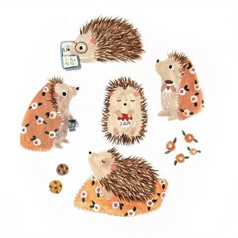 Animal Poems, Hedgehog Drawing, Hedgehog Illustration, Maya Art, Art Prompts, Hedgehogs, Drawing Tutorials, Illustration Character Design, Best Art