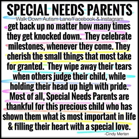 Special Needs Parents, Special Needs Quotes, Quotes Strength, Special Needs Mom, Awareness Quotes, Sensory Processing Disorder, Sensory Processing, Spectrum Disorder, Special Needs Kids