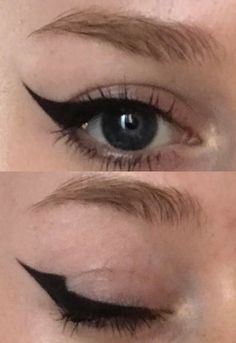 Different Shapes Of Eyes, Eyeliner Looks For Hooded Eyes, Shapes Of Eyes, Winged Eyeliner Looks, Looks For Hooded Eyes, Easy Winged Eyeliner, Eyeliner For Hooded Eyes, Swag Makeup, Makeup Help