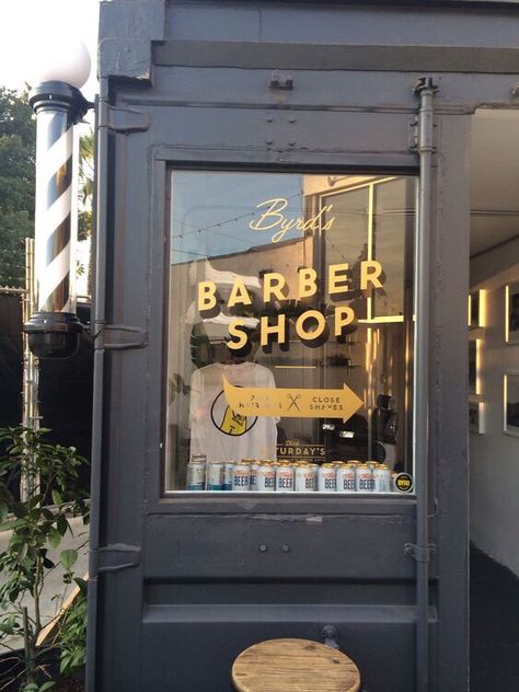 Barbershop Signage, Barber Shop Interior, Best Office, Barber Logo, Barber Pole, Vintage Barber, Barbershop Design, Barber Shop Decor, Window Graphics