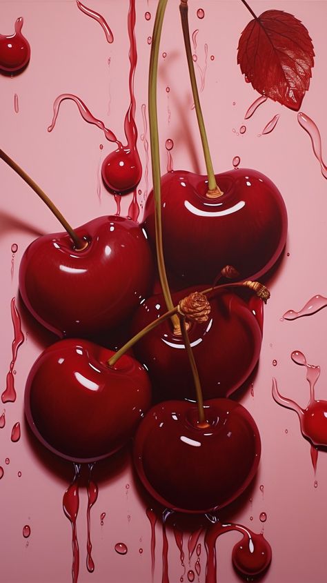 Cherry Astethic Wallpaper, Wallpaper Iphone Hd Aesthetic, Cherries Wallpaper Aesthetic, Cherry Wallpaper Iphone, Black Cherry Aesthetic, Cute Cherry Wallpaper, Red Cherry Aesthetic, Cherry Aesthetic Wallpaper, Cherry Iphone Wallpaper