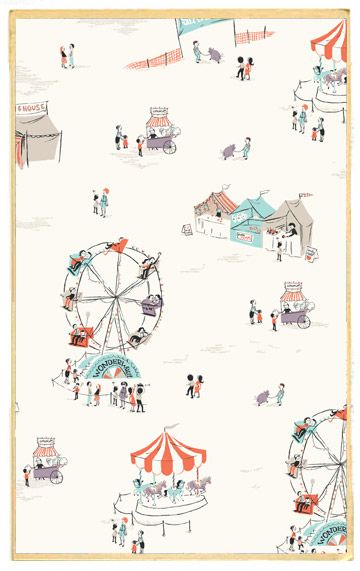 Fun Fair Illustration, Country Fair Aesthetic, Carnival Moodboard, Vintage County Fair, Fair Illustration, Circus Pattern, Circus Illustration, Fete Ideas, Circus Design