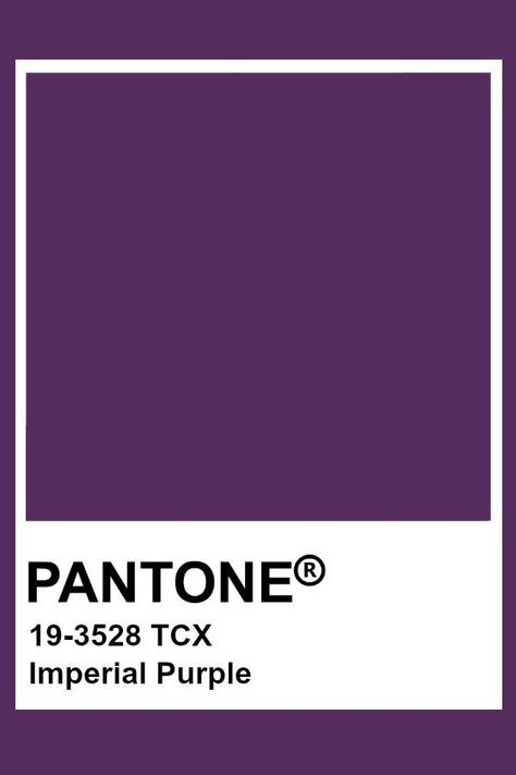 Fig Purple Color, Imperial Purple Aesthetic, Pantone Tcx Purple, Pantone Viola, Purple Aesthetic Color, Dark Purple Pantone, Pantone Purple, Purple Pantone, Vino Color