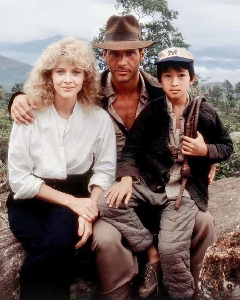 Kate Capshaw, Temple Of Doom, Indiana Jones Films, Melissa Joan Hart, Phil Collins, Carrie Fisher, Harrison Ford, Steven Spielberg, Ringo Starr