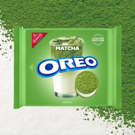 Oreo Matcha 🍪🍵 Novelty Items, Oreo, Matcha, Food And Drink, Drinks