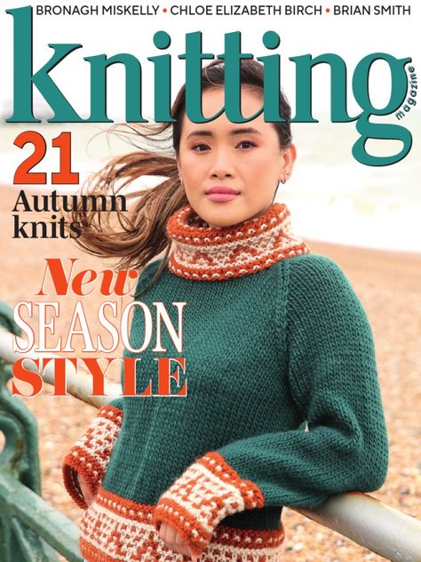 Simply Knitting, Popular Crafts, Just Cross Stitch, Baby Blanket Knitting Pattern, Knitting Magazine, Knitting Books, Fair Isle Knitting, Stockinette Stitch, Knitting Inspiration