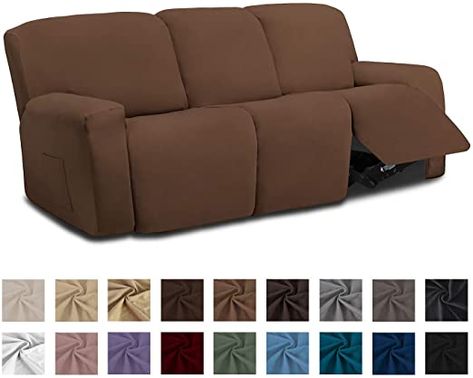 Couch Covers For Reclining Couches, Shelf Behind Couch, Leather Couch Covers, Reclining Sofa Slipcover, Modern Recliner Sofa, Recliner Sofa Cover, Couch Covers Slipcovers, Couch Seats, Sectional Couch Cover