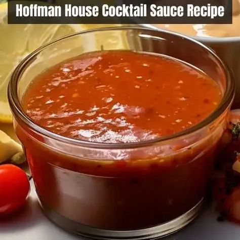 Hoffman House Cocktail Sauce Recipe - Easy Kitchen Guide Best Cocktail Sauce Recipe, Cocktail Sauce Recipe Easy, Diy Sauces, Pesto Aioli, Homemade Cocktail Sauce, Cocktail Sauce Recipe, Diy Cocktails, Gluten Free Thanksgiving, Kitchen Guide