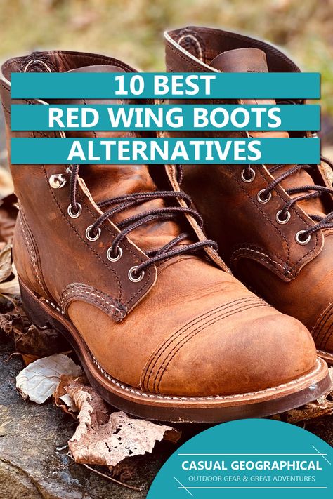 Best Red Wing Boots Alternatives Red Wing Outfit Men, Red Wing Boots Outfit Women, Red Wing Boots Women's Outfit, Red Wing Boots Outfit Mens Fashion, Redwing Boots Outfit, Red Wings Boots Outfit, Vintage Red Wing Boots, Boots Brands, Red Wings Boots