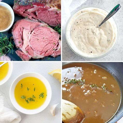 10 Easy Prime Rib Sauce Recipes - Foodie And Wine Prime Rib Horseradish Sauce, Prime Rib Rub Recipe, Smoked Chili Recipe, Easy Prime Rib, Prime Rib Soup, Holiday Prime Rib, Prime Rib Sauce, Prime Rib Au Jus, Leftover Prime Rib Recipes