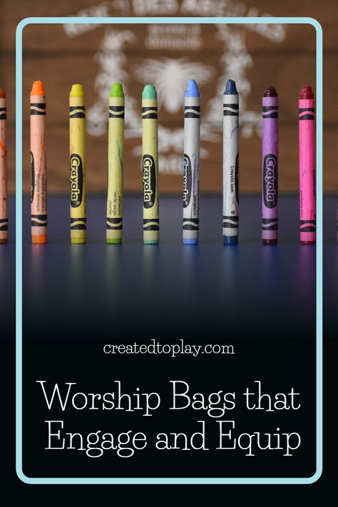 Are you looking for a fun and interactive way to equip and engage kids in your church with powerful worship experiences? Worship Bags are the perfect way to do just that! These simple but impactful bags are designed to help kids develop a deeper sense of worship and discipleship that will stay with them for many years to come. With Worship Bags, you can create an unforgettable experience for kids in your church that will be sure to leave a lasting impact. Church Bag For Kids, Children’s Church Ministry, Church Busy Bags, Worship Bags For Kids, Bible Class Activities, Kids Church Activities, Kids Worship, Bible Activities For Kids, Bible School Crafts