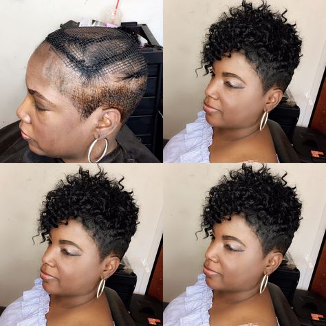 Sewing Crochet Hair Styles With Shaved Sides, Twa Quick Weave, Black Hair Quick Weave, Short Curly Weave Hairstyles, Short Curly Weave, Short Quick Weave Hairstyles, Sew In Weave Hairstyles, Quick Weaves, Short Weave Hairstyles