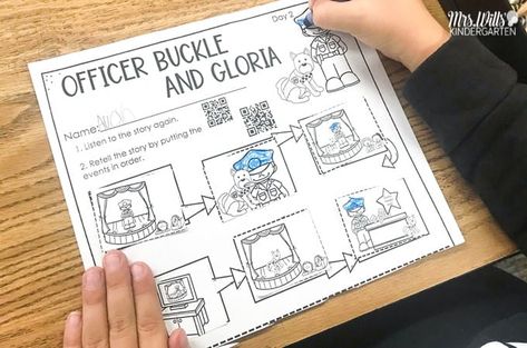 Officer Buckle and Gloria activities that are printable and digital! Students respond to the story in writing and complete math & literacy tasks. Officer Buckle And Gloria Activities, Officer Buckle And Gloria, Kindergarten Classroom Themes, Kindergarten Names, Kindergarten Social Studies, Math Literacy, Holiday Books, Children's Literature, Kindergarten Classroom