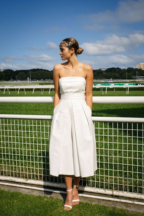 Spring Racing Style 2018 – Dress To Impress This Season! Races Dresses, Racing Photoshoot, Races Dress, Spring Racing Fashion, Photoshoot Moodboard, Spring Racing Carnival, Race Outfit, Dresses For The Races, Race Day Outfits