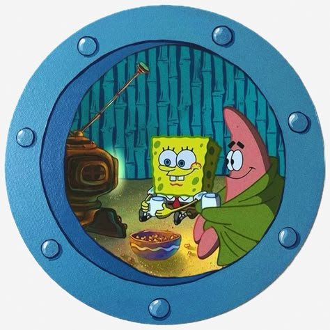 Spongebob Window Printable, Spongebob Window Painting Square, Spongebob Sculpture, Sponge Bob Window, Squished Plankton, Spongebob Window Painting, Spongebob Canvas, Spongebob And Patrick Costumes, Diy Spongebob