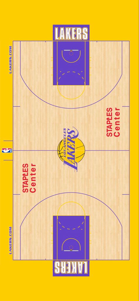 Lakers Court, Nba Court, Nba Arenas, Basketball Is Life, Staples Center, Los Angeles Lakers, Nba, Basketball, Angeles