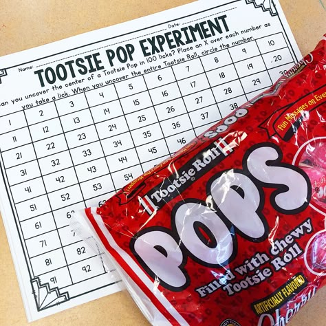 100 Day Of School Activities, 100 Days Of School Activities, 100th Day Activities, 100th Day Of School Activities, 100 Días De Clases, 100th Day Of School Crafts, 100s Day, 100 Day Of School Project, Tootsie Pop