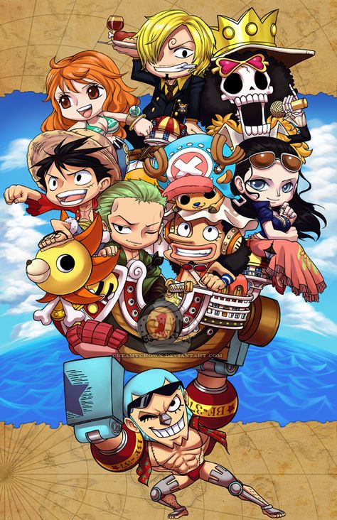 Membres de l'Équipe du Chapeau Paille • "Straw Hat" ~ "ChiBi" Pirates ~ ⚓️ One Piece ⚓️ The Straw Hat Pirates, Photo Manga, Straw Hat Pirates, رورونوا زورو, Wall Scroll, One Piece Wallpaper Iphone, Fabric Poster, Anime Poster, One Piece Drawing