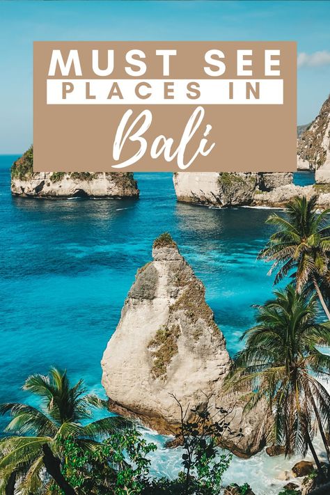 Here is a list of top 20 best places to visit in Bali. The island has a lot to offer, from cultural sites to amazing beaches. Places To Go In Bali, Bali In December, Bali Places To Visit, Bali Destinations, Bali Bucket List, Bali Guide, Bali Vacation, Amazing Beaches, Tokyo Japan Travel