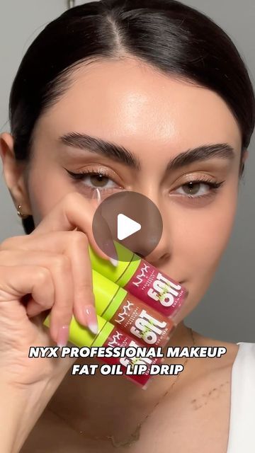 Atosa Aghakhani on Instagram: "I carry one of these in my bags and I’m addicted. The Fat Oil Lip Drips from @nyxcosmetics_canada are hydrating and lock in moisture. Grab yours from @walmartcanada .  @nyxcosmetics_canada #ad #FatOilLip" Nyx Lip Oil, Nyx Fat Oil Lip Drip, Nyx Fat Oil, Fat Oil, Oil Drip, Dripping Lips, Nyx Lip, My Bags, I Carry