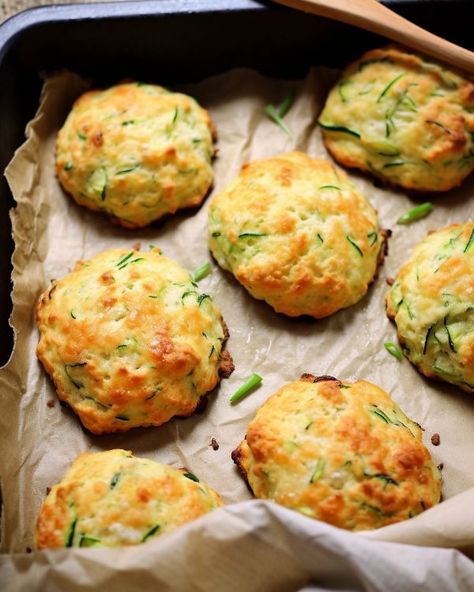 Savoury Zucchini Recipes, Zucchini Candy Recipe, Zucchini Leek Recipe, Zucchini Biscuits Recipes, Zucchini Roll Bake, Zucchini Drop Biscuits, Zucchini Brunch Recipes, Carrot Zucchini Recipes, Easy Recipes With Zucchini